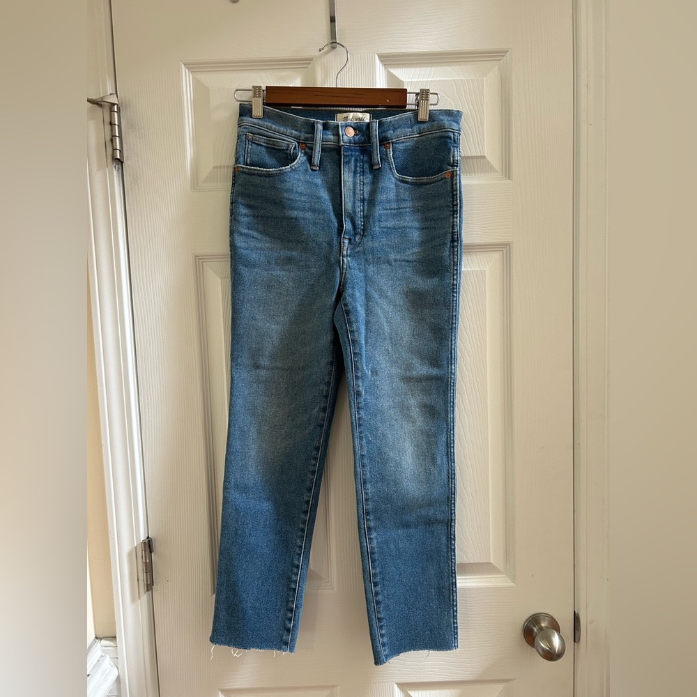 NWT Madewell Stove Pipe With Magic Pocket Size 27"
